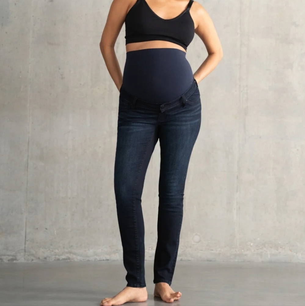 NEW! Seraphine Bodhi Indigo Over Bump Maternity Jeans